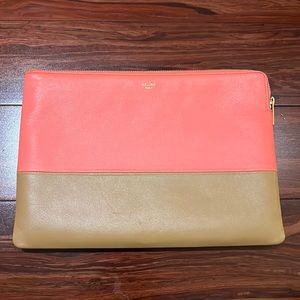 Celine Bicolor Solo Clutch - Great Condition